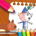 ben hollys coloring book 1
